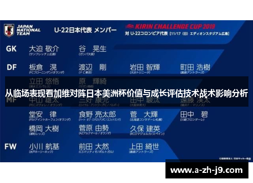 从临场表现看加维对阵日本美洲杯价值与成长评估技术战术影响分析 从临场表现看加维对阵日本美洲杯价值与成长评估技术战术影响分析